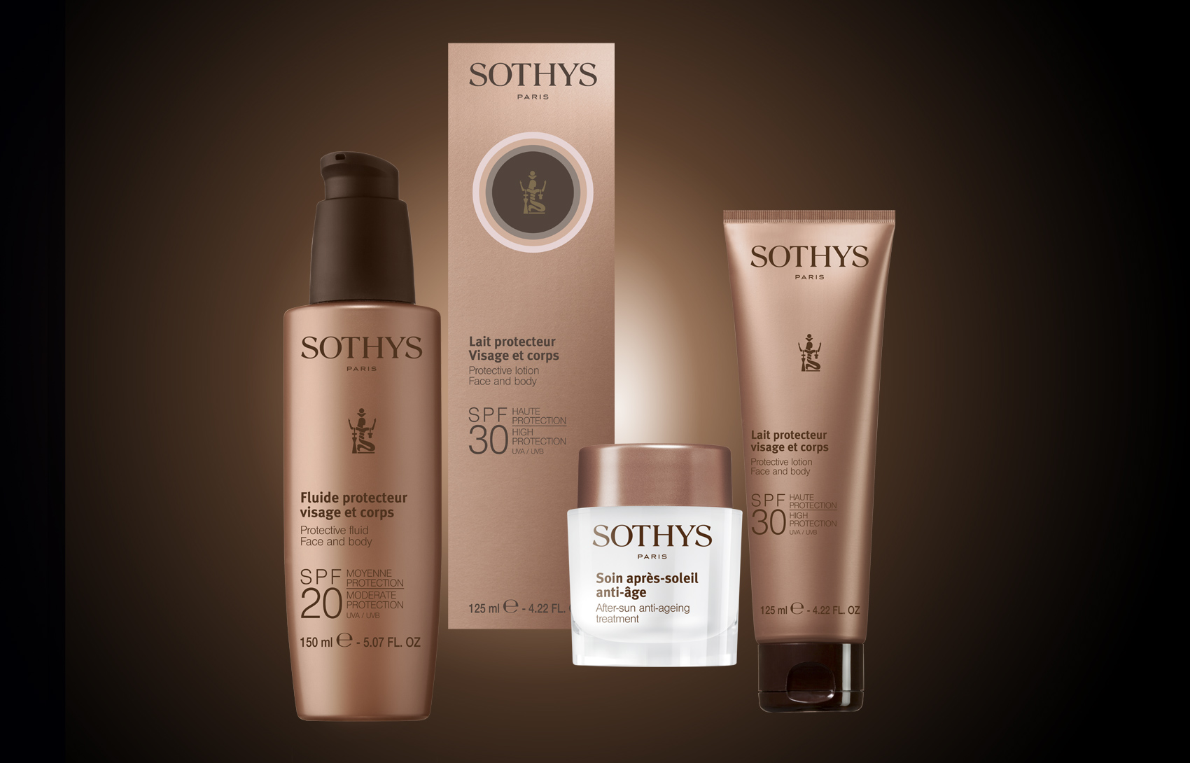Design packaging Collection Solaires Sothys